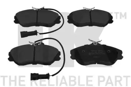 Комплект тормозных колодок, дисковый тормоз NK купить