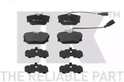 Комплект тормозных колодок, дисковый тормоз NK купить