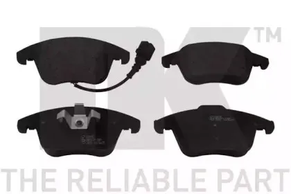 Комплект тормозных колодок, дисковый тормоз NK купить