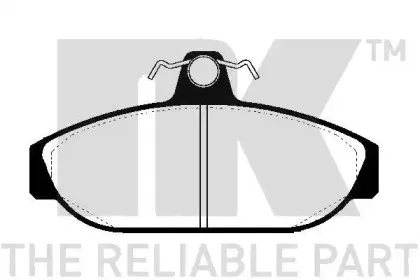 Комплект тормозных колодок, дисковый тормоз NK купить