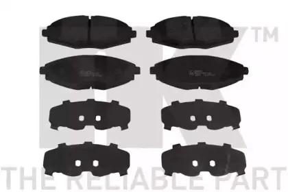 Комплект тормозных колодок, дисковый тормоз NK купить