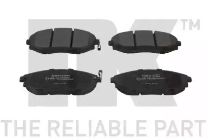 Комплект тормозных колодок, дисковый тормоз NK купить