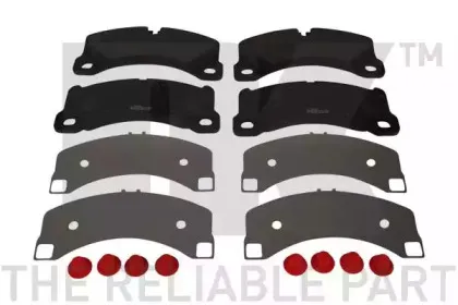 Комплект тормозных колодок, дисковый тормоз NK купить