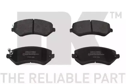 Комплект тормозных колодок, дисковый тормоз NK купить