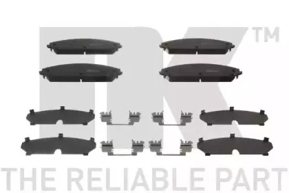Комплект тормозных колодок, дисковый тормоз NK купить