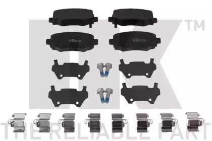 Комплект тормозных колодок, дисковый тормоз NK купить