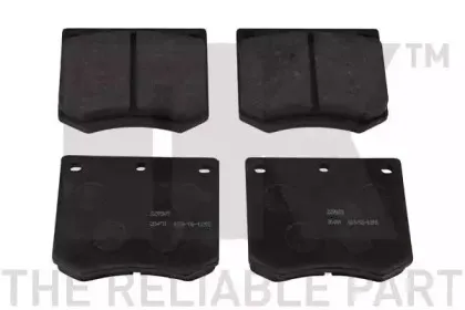 Комплект тормозных колодок, дисковый тормоз NK купить