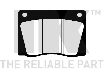 Комплект тормозных колодок, дисковый тормоз NK купить