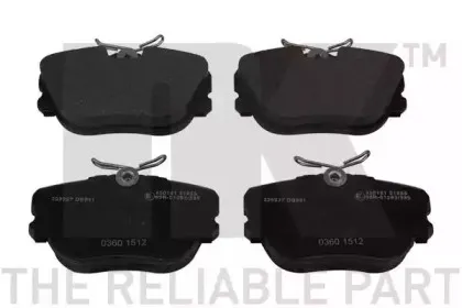 Комплект тормозных колодок, дисковый тормоз NK купить