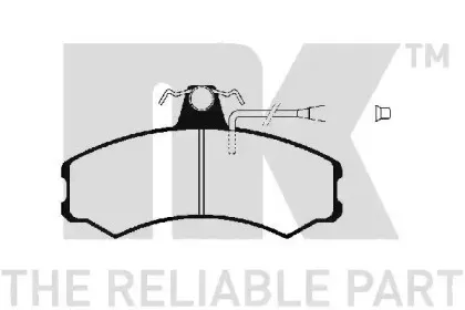 Комплект тормозных колодок, дисковый тормоз NK купить