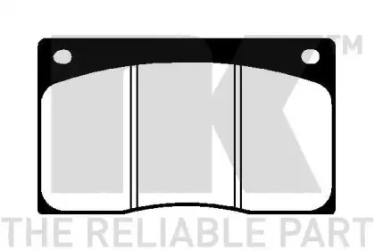 Комплект тормозных колодок, дисковый тормоз NK купить