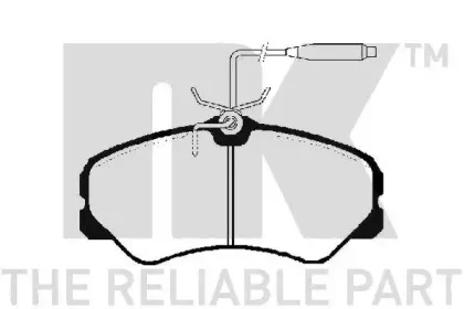 Комплект тормозных колодок, дисковый тормоз NK купить