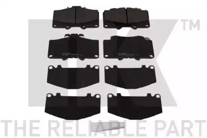 Комплект тормозных колодок, дисковый тормоз NK купить