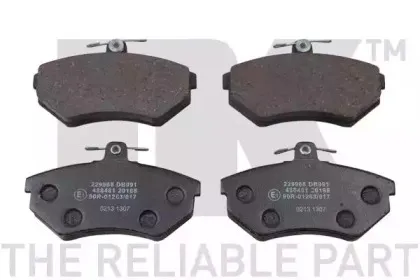 Комплект тормозных колодок, дисковый тормоз NK купить