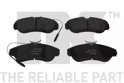 Комплект тормозных колодок, дисковый тормоз NK купить