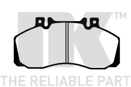 Комплект тормозных колодок, дисковый тормоз NK купить