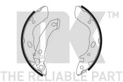 Комплект тормозных колодок NK купить
