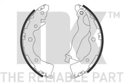 Комплект тормозных колодок NK купить