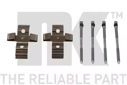 Комплектующие, колодки дискового тормоза NK купить