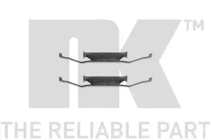 Комплектующие, колодки дискового тормоза NK купить