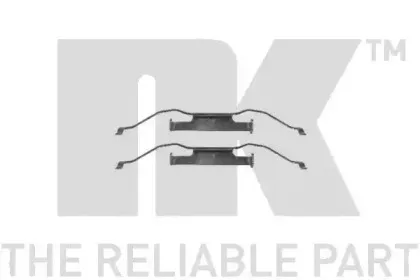 Комплектующие, колодки дискового тормоза NK купить