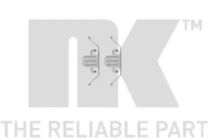 Комплектующие, колодки дискового тормоза NK купить