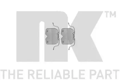 Комплектующие, колодки дискового тормоза NK купить
