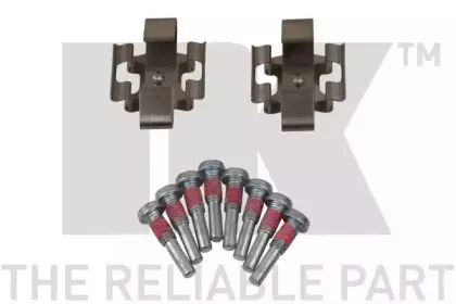 Комплектующие, колодки дискового тормоза NK купить