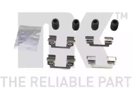 Комплектующие, колодки дискового тормоза NK купить