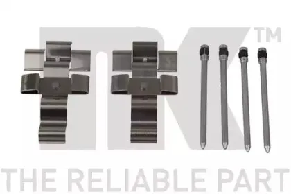 Комплектующие, колодки дискового тормоза NK купить