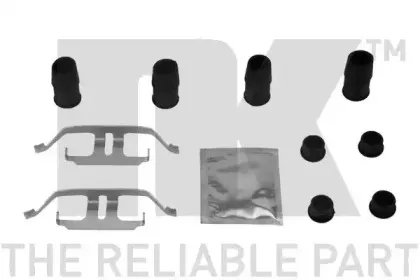 Комплектующие, колодки дискового тормоза NK купить