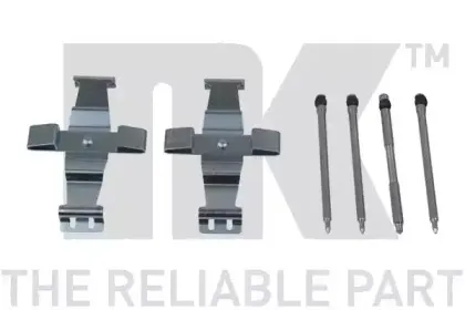 Комплектующие, колодки дискового тормоза NK купить