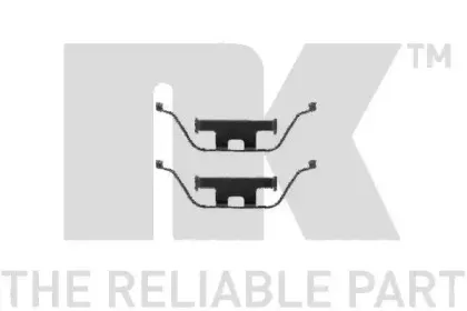 Комплектующие, колодки дискового тормоза NK купить