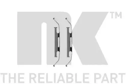 Комплектующие, колодки дискового тормоза NK купить