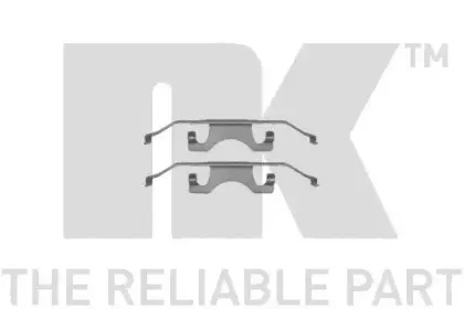 Комплектующие, колодки дискового тормоза NK купить