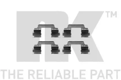 Комплектующие, колодки дискового тормоза NK купить