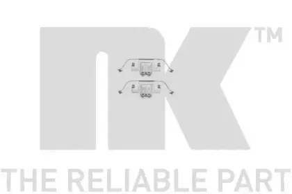 Комплектующие, колодки дискового тормоза NK купить