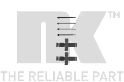 Комплектующие, колодки дискового тормоза NK купить