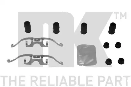 Комплектующие, колодки дискового тормоза NK купить