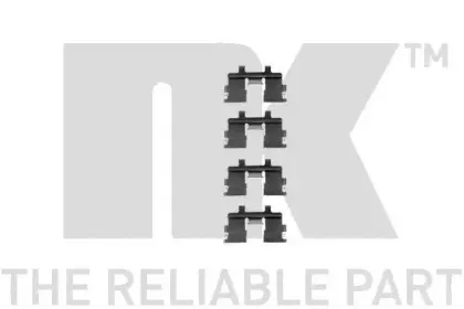 Комплектующие, колодки дискового тормоза NK купить