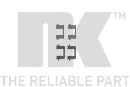 Комплектующие, колодки дискового тормоза NK купить