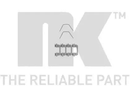 Комплектующие, колодки дискового тормоза NK купить