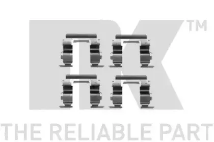 Комплектующие, колодки дискового тормоза NK купить