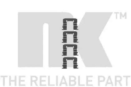 Комплектующие, колодки дискового тормоза NK купить