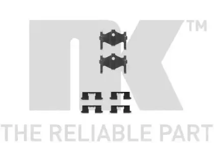 Комплектующие, колодки дискового тормоза NK купить