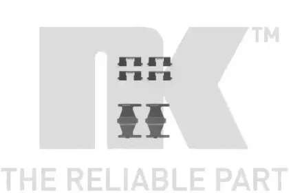 Комплектующие, колодки дискового тормоза NK купить