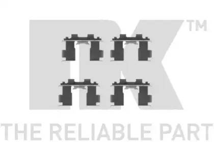 Комплектующие, колодки дискового тормоза NK купить