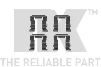 Комплектующие, колодки дискового тормоза NK купить