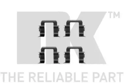 Комплектующие, колодки дискового тормоза NK купить