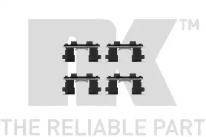 Комплектующие, колодки дискового тормоза NK купить